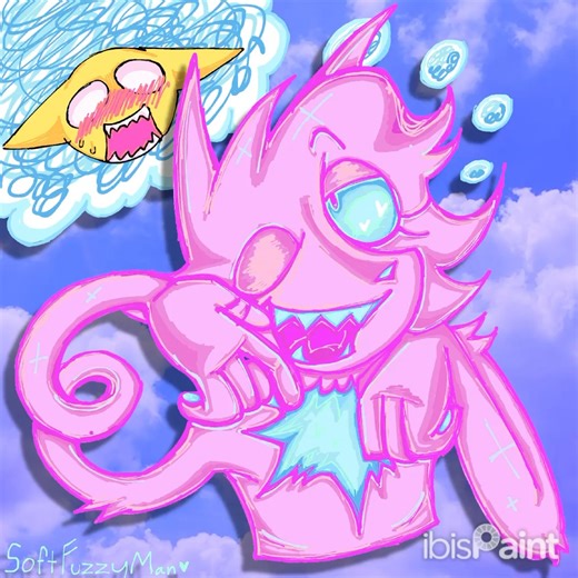 Soft Fuzzy Man (aimkid) Speedpaint