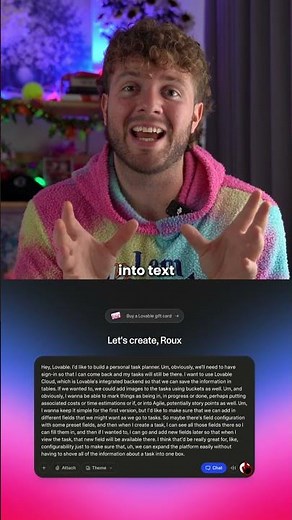 How to build your own Task Planner with #lovable