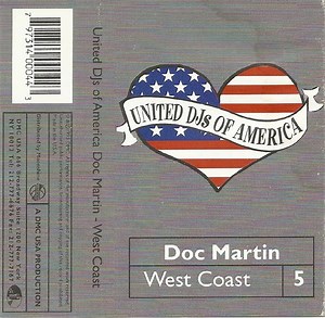 Doc Martin - United DJs Of America, Vol. 5: West Coast