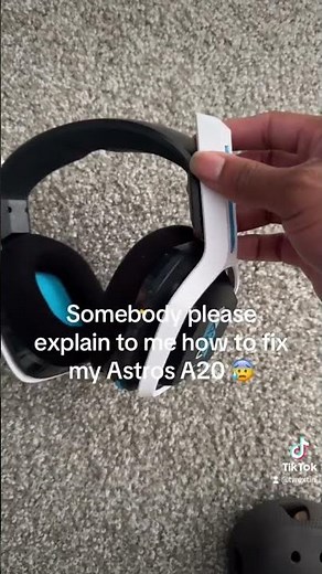 Need help fixing my ASTRO A20 #help #like #subscribe #headset #gaming #technology #playstation