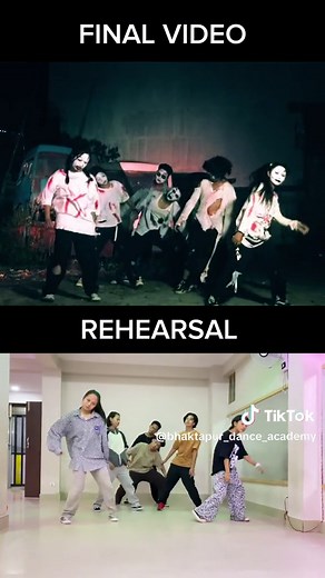 Full video is out now link is in bio show some love guys 🙏❤️❤️. #bhaktapurdanceacademy #apocalypse #zombiedance #bhaktapur #nepalidancers🇳🇵 #horrordancing #zombie #rehearsal
