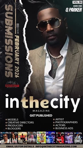 ✨ Submissions Are Now Open ✨ In The City Magazine is now accepting submissions for our upcoming Vol. 56 issue. This is your opportunity to be featured and published alongside creatives, artists, and industry professionals from around the city and beyond. 📅 Submission Deadline: February 1 📸 Submission Guidelines: • Submit 3–6 high-quality images • Email submissions to info@inthecitymagazine@gmail.com • Or submit directly through the link in our bio #InTheCityMagazine #GetPublished #CreativeSubm