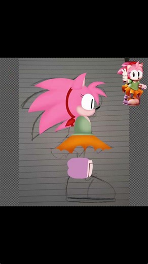 outcome memories amy dc2 model #dc2 #ibispaintx #outcomememories