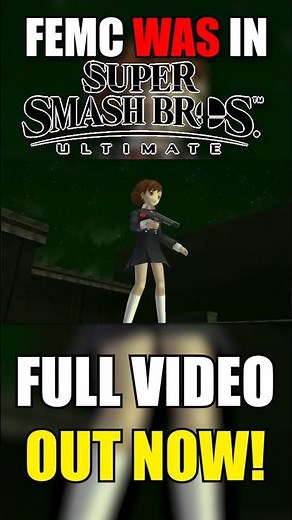 Persona 3 FEMC WAS in Smash Ultimate #shorts #Persona #viral