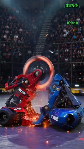 Sparks Fly! Insane Robot Fight