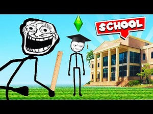 My Trollge Sims go to High School! (Garry's Mod)