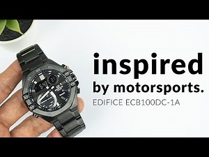 inspired by motorsports - EDIFICE ECB-10DC-1A