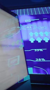 An Abstract Digital Interface that includes Innovative Data Visualization Elements and Features