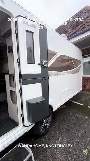 2025 Bailey Alicanto Grande Sintra| 4 Berth | Single Axle | Caravan | Pre Owned
