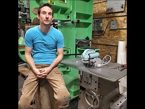 Initial setup on the Sheet metal flanging machine