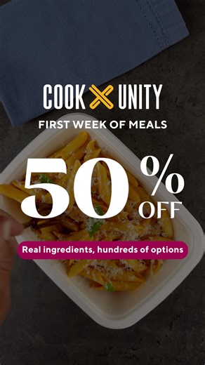 10K views · 28 reactions | Skip the grocery store, prep and dishes. Get meals from award-winning chefs delivered weekly to your door. | CookUnity | Facebook