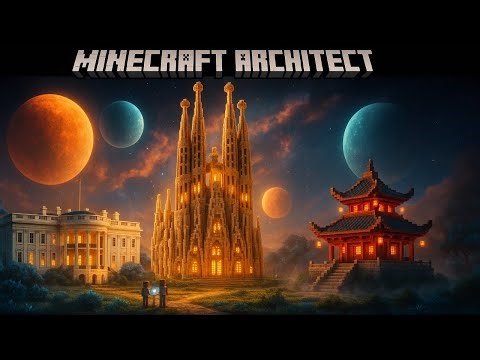 🪐 What Landmarks & Planets do you know? | Minecraft Architect 🌍