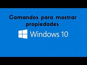 Mostar todas las propiedades del equipo en Windows 10 y 11