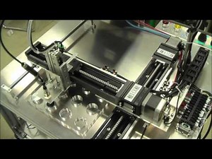 三菱Q PLCと位置決めユニット（QD75P2）を使用した位置決め制御装置のデモ動画1