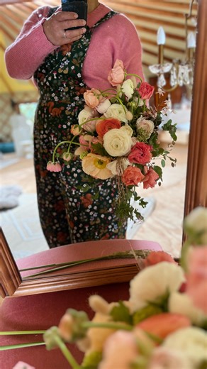 17 reactions | A bridal bouquet is such a privilege to design. In truth you are actually designing the flowers together with the bride through a collaboration of ideas, details and instinct. With the best of local spring blooms, this bouquet was the utmost pleasure to create. @bec_bloom thank you for your gorgeous trailing jasmine. Heavenly scent. #bride #flowers #florist #flowergrower #flowerfarmer #floristry #bouquet #wedding | Michele Horwood | Facebook