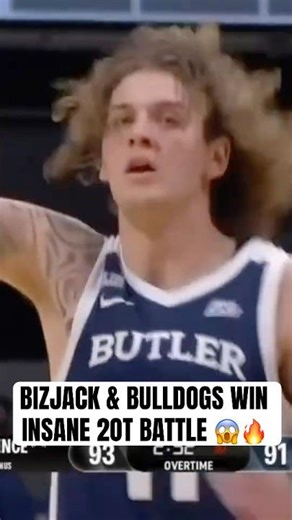 A Big East SLUG FEST had Butler come out on top in Double OT 😤