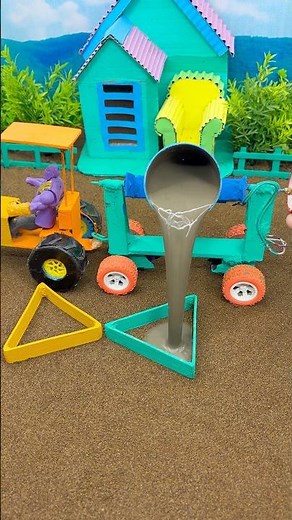Mini Tractor DIY Build 🚜 | Amazing Tractor Construction at Home #shorts
