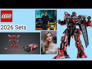 LEGO 2026 Transformers 3 DOTM Sentinel Prime @brickcollectiblesshorts