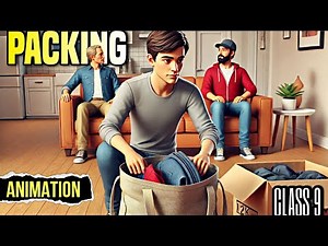 Packing class 9 | packing class 9 animated video | full explanation | beehive | packing | edu #bkp