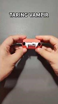 Vampire fangs origami tutorial | Tutorial origami taring vampir