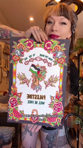 Sorry the words are backwards I can’t figure out how to flip it in TikTok editor! Sorrrrryyy #arttok #artist #freepalestine #loveyou #drinkwater