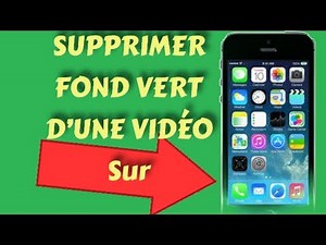 TUTO | COMMENT SUPPRIMER LE FOND VERT D’UNE VIDÉO DEPUIS UN Iphone !!!
