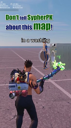 Chun Li Washing Machine Map Code: Creative Fortnite Map