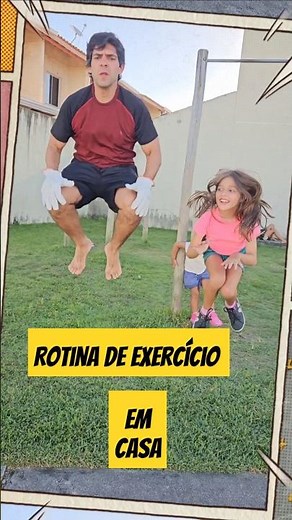 Rotina de exercício para crianças para ficar saudável ! #crianca #vidasaudavel #vidasaudável