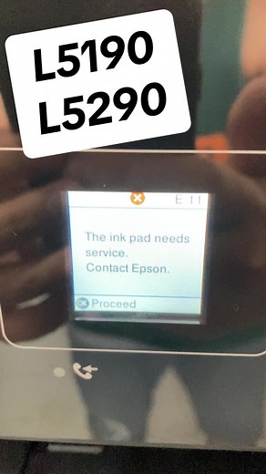 Fixing the Ink Pad on L5190 & L5290 Printer - Quick and Easy Service