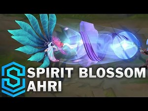 Spirit Blossom Ahri Skin Spotlight