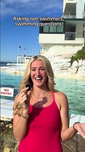 We Asked Non-Swimmers Some Swim Qs 💦