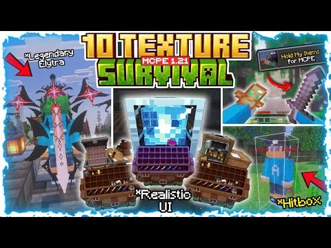 BEST‼️ 10 TEXTURE PACK RINGAN & KEREN YANG COCOK UNTUK SURVIVAL!! (BEDROCK / MCPE) Support 1.21+