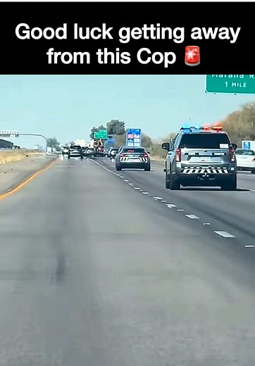 Camaro Police Car Takes Off Fast
