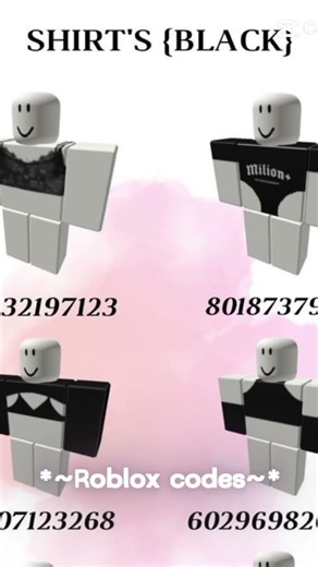 id codes Roblox 😁
