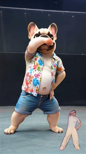 Baby Shark Dance by Funny Dog - Viral Animal Dance Challenge 鯊魚舞 #dance cover