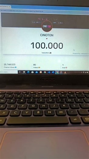 detik detik ‪@cinotoners‬ 100k subscriber