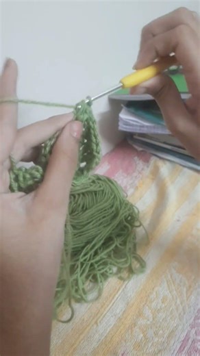 pt. 2 making crochet cat keychain #crochet #fyp #shorts