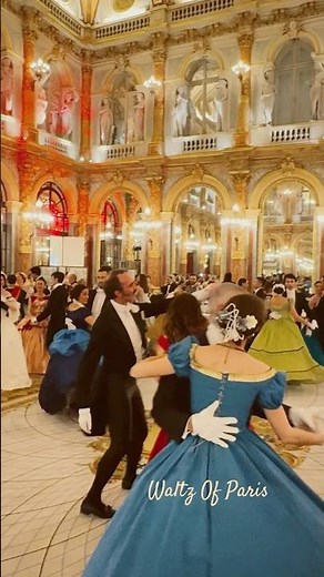 Waltz Dance - Intercontinental Palace Paris - Grand Bal - Mascarade waltz 🎶💃🏻🎵