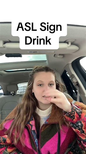 Learn How To Sign "Drink" in ASL for Beginners | American Sign Language #shorts