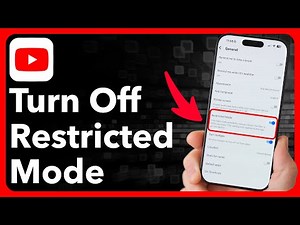 How To Turn Off Restricted Mode On YouTube
