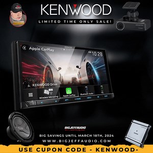 Savings Alert!!! All KENWOOD USA Products are now 15% OFF!!! not a...