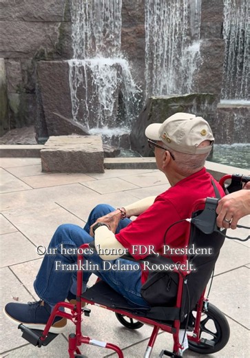 Our heroes honor FDR, President Franklin Delano Roosevelt. #neverforget #ww2 #ww2history #neverforget #honor