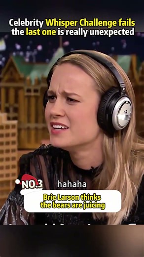 Celebrity Whisper Challenge fails, the last one is really unexpected. 😳#jimmyfallon #margotrobbie