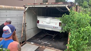 Discovering an Old Funny Car Behind a Building