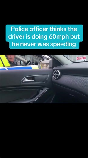 Police Officer Questions Driver on Speeding Incident