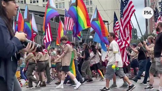 2.4K views · 142 reactions | Boy Scouts Marching For Gay Pride. | News Snapper | Facebook
