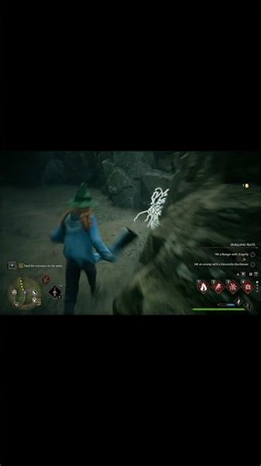 Hogwarts Legacy SPEED HACK + One Shot Kill Glitch 😱 OP af #shorts #HogwartsLegacyHack