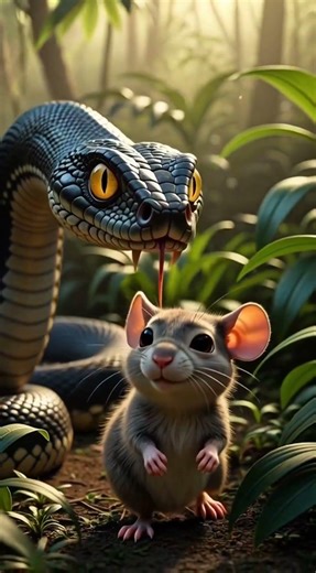 Snake Saved the Mouse 😱 | This Friendship Will Shock You 🐍🐭