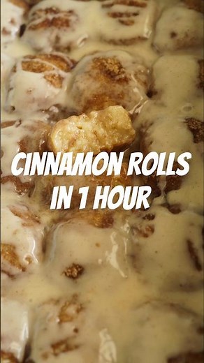 Quick Cinnamon Roll Bites in 1 Hour | Easy Homemade Cinnamon Rolls Recipe