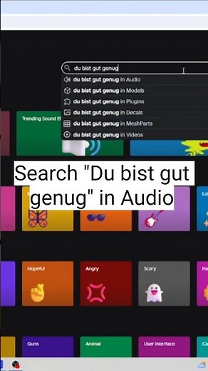 How to get Du bist gut genug in Roblox ID #shorts #roblox #tutorial